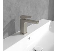 Villeroy & Boch Architectura mitigeur de lavabo sur pied nickel TVW12500400064