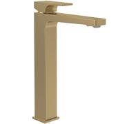 Villeroy & Boch Mitigeur lavabo Architectura Square TVW12500200076 Push-Open AquaSmart doré brossé