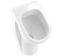 Villeroy & Boch Architectura urinoir à aspiration, ovale, avec objet cible, arrivée d'eau dissimulée, 355x620x385mm, 557425R1, Couleur: Céramique blanche Plus