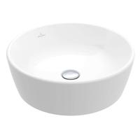 Villeroy & Boch Architectura - Vasque à poser, diamètre 45 cm, sans trop-plein, blanc alpin 5A254601