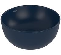 Villeroy & Boch Artis lavabo 32.5x32.5 cm ronde à poser bleu mat 438932R6