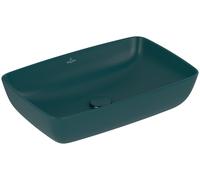 Villeroy & Boch Artis lavabo 58x38.5 cm rectangulaire à poser vert mat 417258TE