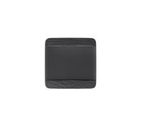 Villeroy & Boch Assiette Manufacture Rock 28x28 cm Noir – Compatible lave-vaisselle et micro-ondes