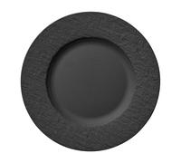 Villeroy & Boch Assiette Manufacture Rock Ø27 cm noir