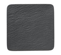 Villeroy & Boch Assiette Manufacture Rock 32x32 cm Noir