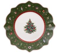 Villeroy & Boch Assiette Toy's Delight Ø24.4 cm Blanc-vert