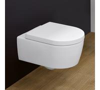 Villeroy & Boch WC suspendu Avento 5656HRRW Combi-pack DirectFlush CeramicPlus pierre blanche