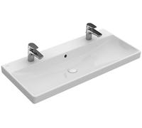 Villeroy & Boch Avento lavabo 100x47 cm rectangulaire classique-de meuble blanc brillant 4156A401