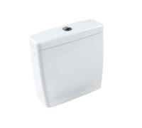 Villeroy & Boch Réservoir de chasse Avento 77581101 blanc, bouton Duo Economy, entrée côté/arrière