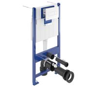 Villeroy & Boch Bâti-support sol-mur avec plaque de déclenchement 3/6 L - Blanc mat