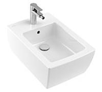 Villeroy & Boch bidet Memento 2.0 443300R1 37,5 x 56 cm, blanc alpin C-plus, avec trou pour robinetterie, avec trop-plein