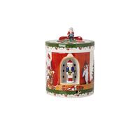 VILLEROY & BOCH Boîte à musique Toy's Delight Le Père Noël apporte des cadeaux 16x16x21cm multicolore