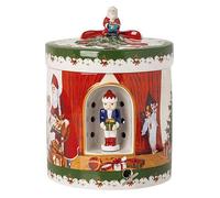 VILLEROY & BOCH Boîte à musique Toy's Delight Le Père Noël apporte des cadeaux 16x16x21cm multicolore