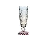 Villeroy & Boch - Boston Pearl flûte à champagne aux éclats multicolores, résistant au lave-vaisselle, verre pour le champagne, verre à prosecco, flûte à champagne, flûte à champagne, verre cristallin