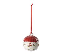 Villeroy & Boch Boule de Noël Toy's Delight Décoration Ø6 cm Blanc-rouge