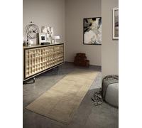 Villeroy & Boch Charlotte Tapis en Laine Nature Tapis de Salon Tissé à la Main et Naturel Boho Tapis Laine pour Le Salon, Chambre, Salle à Manger, Couloir, Cuisine, Beige, 80 x 250 cm