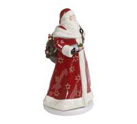 Villeroy & Boch Christmas Toy’S Memory Père Noël Rotatif, Rouge/Multicolore, 17,5 x 20 x 34 cm