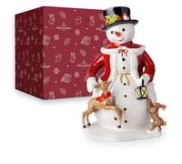 Villeroy & Boch - Christmas Toy's Memory Figurine de Noël Bonhomme de Neige Multicolore, Article de Noël, Décoration, Déco Interieur Maison, Porcelaine