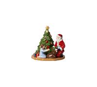 VILLEROY & BOCH Christmas Toys - Photophore Bescherung 14x14x13cm multicolore