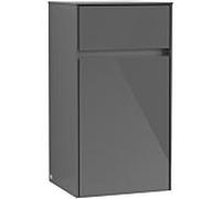 Villeroy & Boch Collaro armoire latérale C03201FP 40,4x74,8x34,9 cm, articulée à droite, Glossy Grey