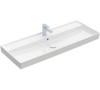 Villeroy & Boch Collaro Lavabo 4A33C501 1200 x 470 x 160 mm, Blanc Alpin, avec trop-plein
