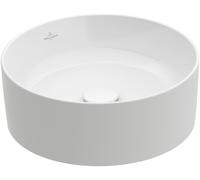 Villeroy & Boch Collaro lavabo 40x40 cm ronde à poser blanc brillant 4A184001