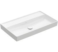 Villeroy & Boch Collaro lavabo 80x47 cm rectangulaire classique-de meuble blanc brillant 4A3383R1