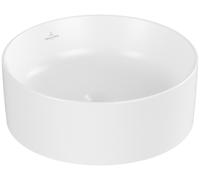 Villeroy und Boch Collaro poser 4A1840RW sans trop-plein, Ø 40cm, pierre blanche C-plus