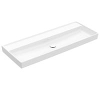 Villeroy & Boch Lavabo Collaro 4A33C301, 120×47 cm, rectangulaire, blanc alpin, sans trop-plein