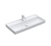 Villeroy & Boch Collaro Lavabo 4A33A201 1000 x 470 x 160 mm, Blanc Alpin, sans trop-plein