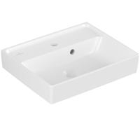 Villeroy & Boch Collaro lave-mains, 1 trou pour robinet, avec trop-plein, non rectifié, 450x370mm, 433445RW, Couleur: Blanc pierre CéramiquePlus