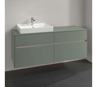 Villeroy & Boch Collaro Meuble avec plan de toilette, C08500AF,