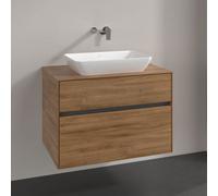 Villeroy & Boch Collaro Meuble avec plan de toilette, C10800RH,