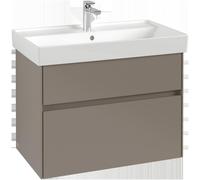 Villeroy & Boch Collaro Meuble sous-lavabo, 2 tiroirs, lavabo au centre, 754x546x444mm, C01000AF