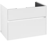 Villeroy & Boch Collaro armoire 75.4x44.4x54.6 cm sous-lavabo suspendu blanc C01000MS