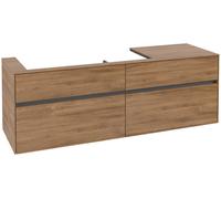 Villeroy und Boch Collaro C02900RH 160x54,8x50cm, lavabo à gauche, Kansas Oak