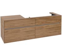 Villeroy & Boch V&B Collaro Meuble sous lavabo 160x54,8x50 cm, EV droite, LED 12W, Kan Oa Quantité:1