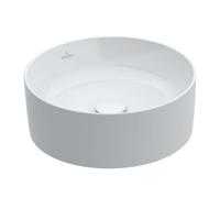 Villeroy & Boch Collaro lavabo 40x40 cm ronde à poser blanc brillant 4A184001