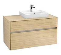 Villeroy & Boch Collaro Villeroy & Boch C01500VJ 100x54.8x50cm, vasque droite, Nordic Oak
