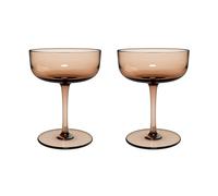 Villeroy & Boch – Coupe à champagne Like – 10 cl – Lot de 2 – Clay