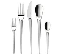Villeroy & Boch Ménagère NewMoon – 30 pièces – Acier inoxydable