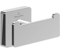 Villeroy & Boch – Crochet porte-serviettes double Elements Striking TVA15201200061 chromé 80x44x45mm
