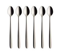 Villeroy & Boch Daily Line Cuillères à long drink, 6 pièces, Acier inoxydable