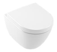 Villeroy & Boch Cuvette de WC suspendue Subway 2.0 Compact DirectFlush sans bride Blanc 5606R001