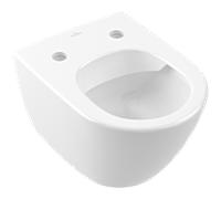Villeroy & Boch Cuvette à fond creux Compact, sans bride Subway 2.0 5606R0R1 355 x 480 mm Blanc CeramicPlus DirectFlush