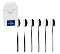 Villeroy & Boch – Cuillères à longdrink Daily Line – Acier inoxydable, lot de 6