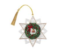 Villeroy & Boch Décoration étoile Christmas Classics Blanc-vert