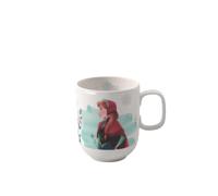 Villeroy & Boch - Disney Frozen gobelet pour enfant avec anse (grand), garanti lave-vaisselle, résistant au four à micro-ondes, tasse pour enfants Disney Anna, gobelet, porcelaine Premium