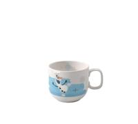 Villeroy & Boch - Disney Frozen gobelet pour enfant avec anse (petit), garanti lave-vaisselle, résistant au four à micro-ondes, tasse pour enfants Disney Olaf, gobelet, porcelaine Premium