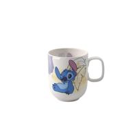 Villeroy & Boch - Disney Stitch gobelet pour enfant avec anse (grand), garanti lave-vaisselle, résistant au four à micro-ondes, tasse pour enfants, gobelet, porcelaine Premium